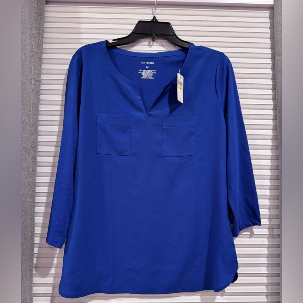 Van Heusen Royal Blue Blouse